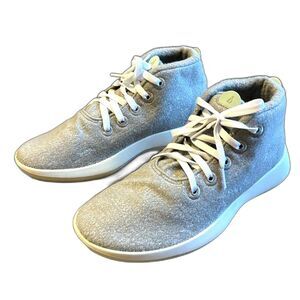 Allbirds Wool Runner Up Mizzle Medium Grey Sneakers Women's Sz 9 Shoes high tops